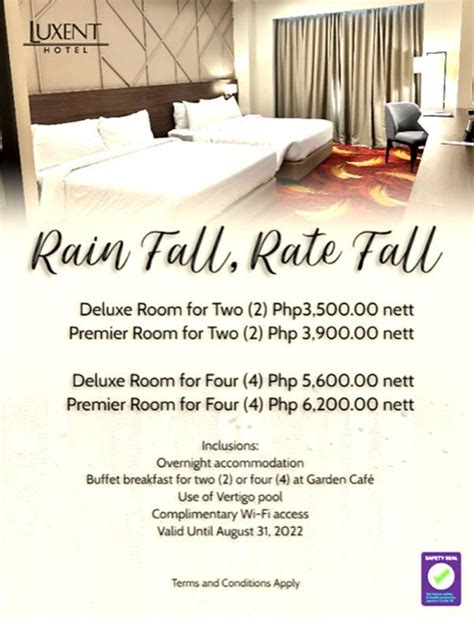 luxent hotel rates.